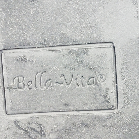 NEW Bella Vita Women's Lorielle Black Leather Buckle Tall Heeled Boots M355 - Picture 10 of 13